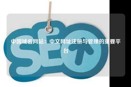 中国域名网站：中文网址注册与管理的重要平台